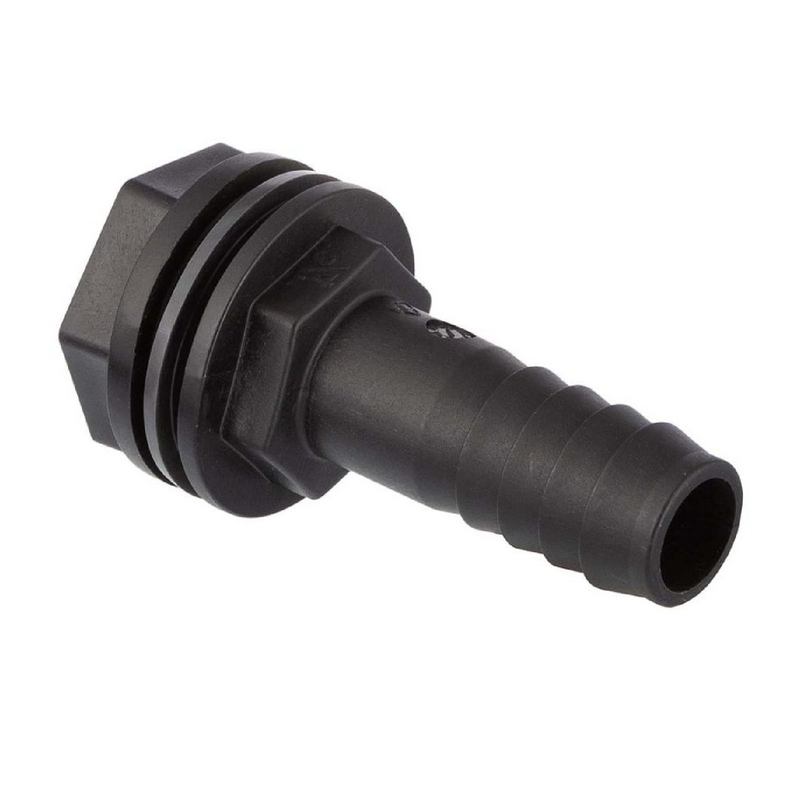 3/4" x 20 mm Tank Regentonne Durchführung Außengewinde x Schlauch Tülle - PN 6 bar