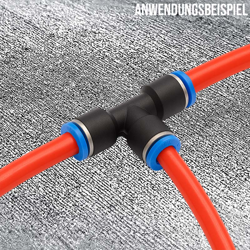 14 x 11 mm Polyamid PA Pneumatik Schlauch rot - PN 16 bar - 25 m
