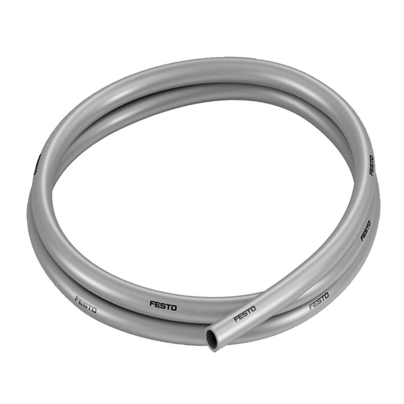12 x 7,6 mm TPE Kunststoff Pneumatik Druckluft Schlauch PAN-R silber (541678) - PN 19 bar