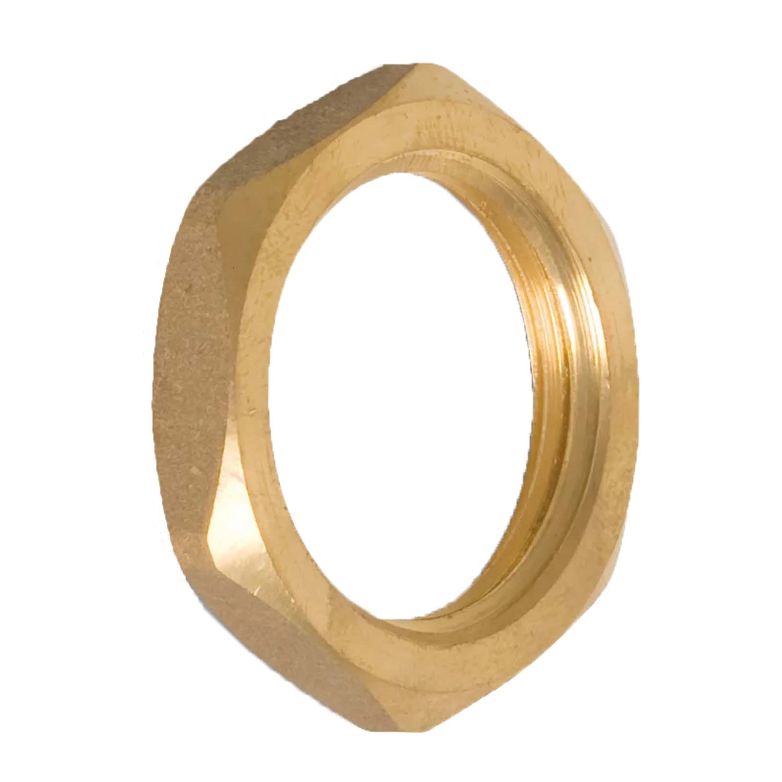 3/8" Sechskant-Mutter Innengewinde IG Messing Fittings PN 30 bar