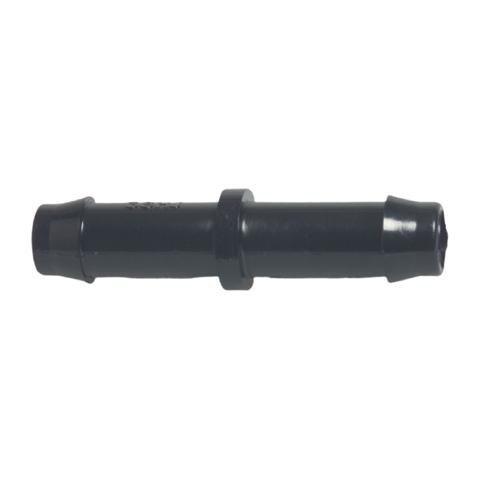 13 mm PA Nylon Schlauch Verbinder Stutzen Doppel Tülle Kupplung Fitting WF schwarz PN 10 bar
