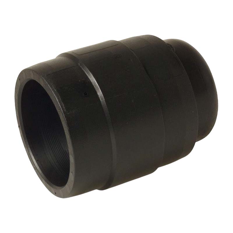 63 mm PE 100 Elektro Schweiß Fitting Kappe SDR 7,4 DVGW 24 VAC schwarz