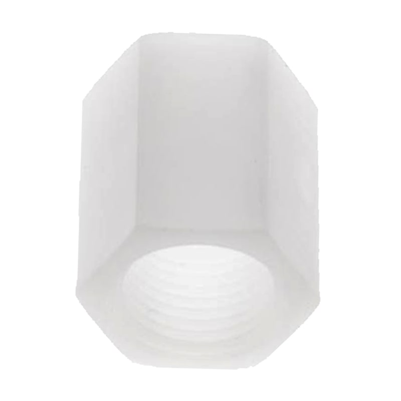 1 1/2" PP Gewinde Fitting FDA Muffe 2-fach Innengewinde Verbinder beige - PN 10 bar