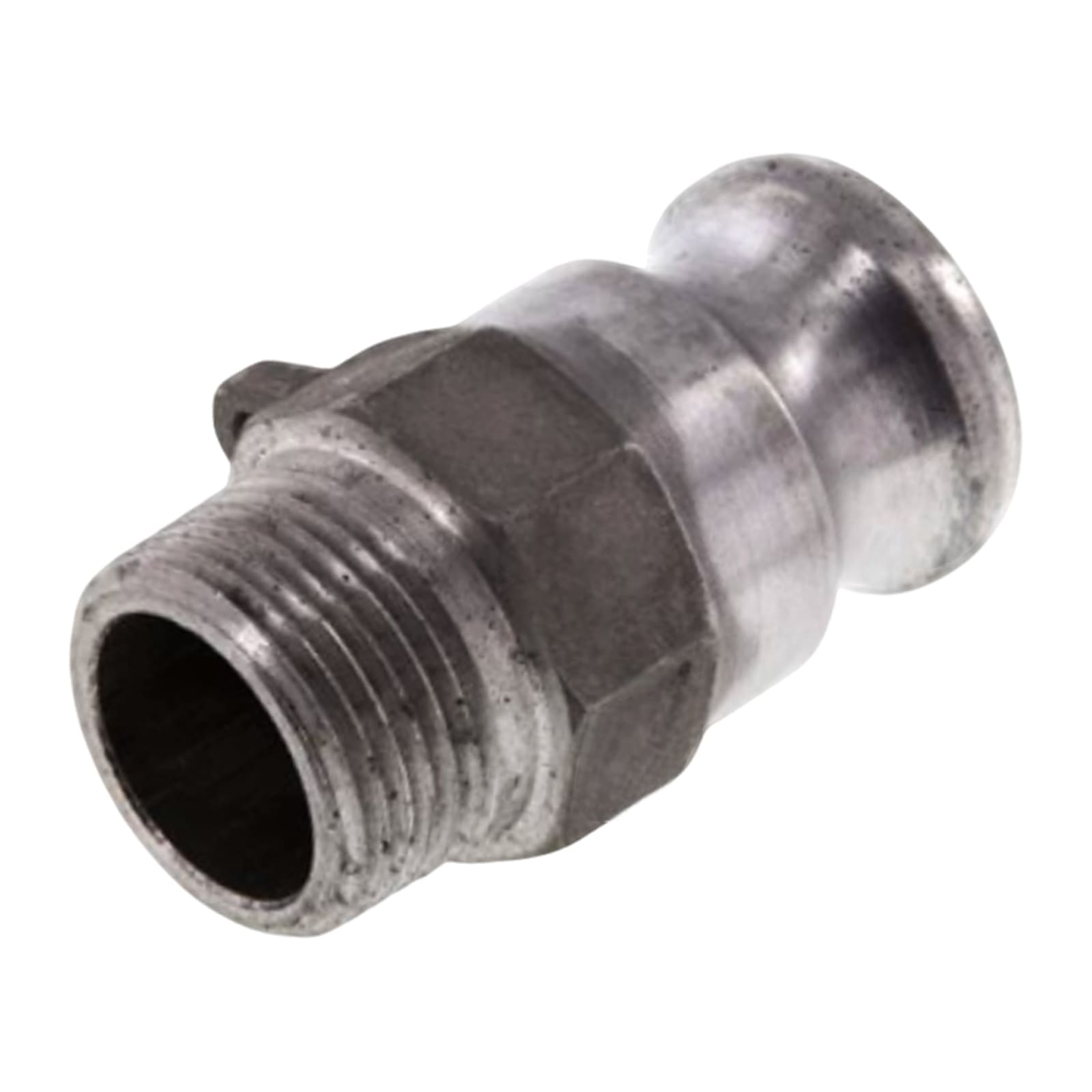 Kamlock Typ F - Vaterteil Messing - 36,7 mm Stecker mit Außengewinde (AG) 1" Zoll DN 25 - PN 17 bar