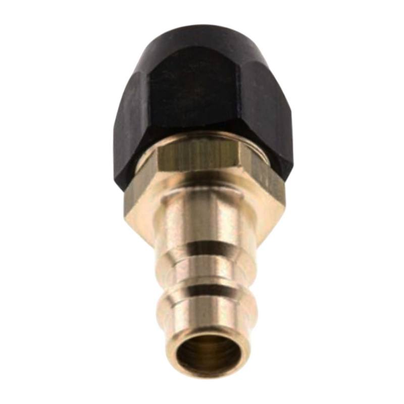 9 mm Druckluft Stecker Nippel Einsteck Überwurf Mutter ÜWM TX Schlauch Tülle Messing NW 7,2 LW - PN 16 bar
