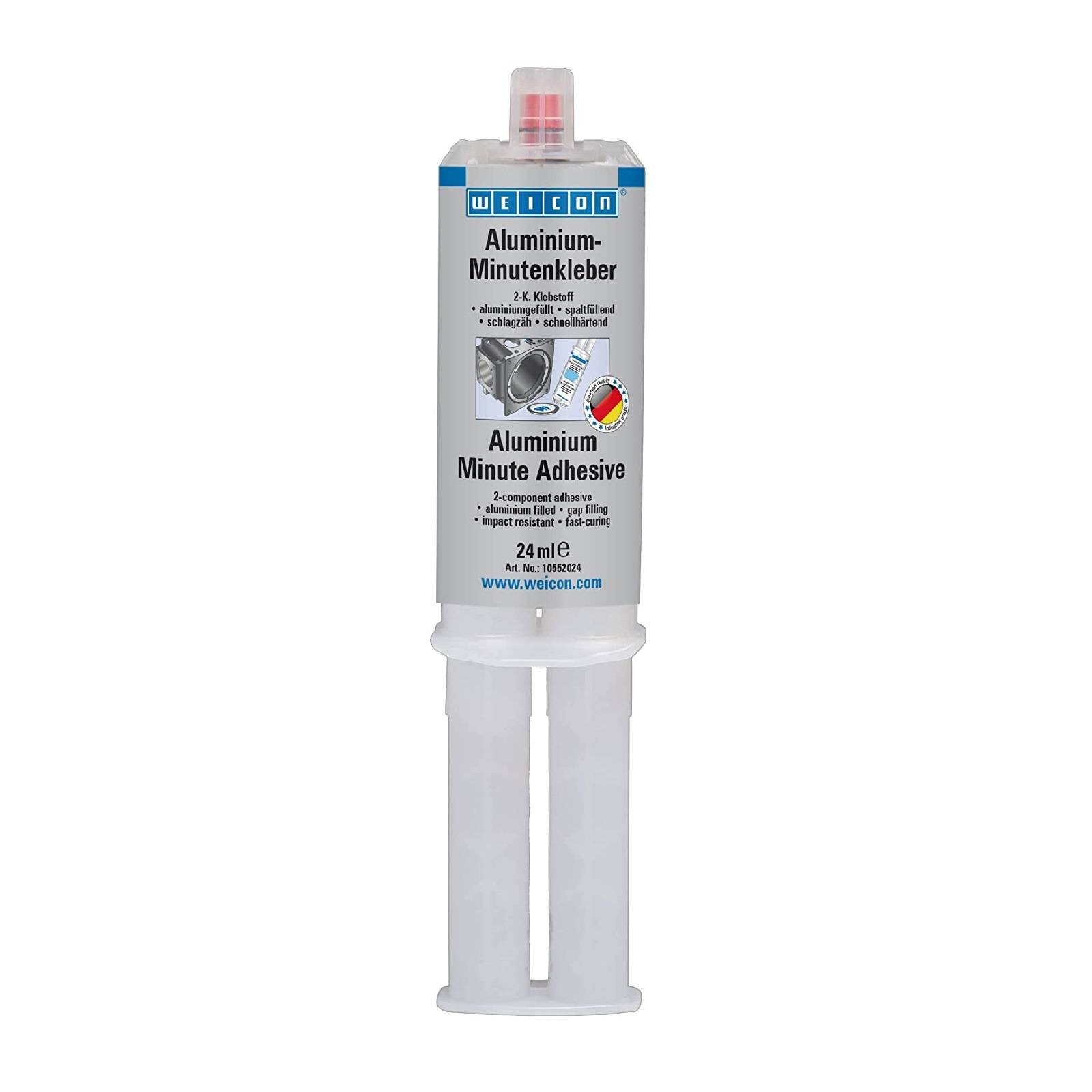 Epoxyd Aluminium ALU Minuten Kleber Reparatur Harz SET 24 ml