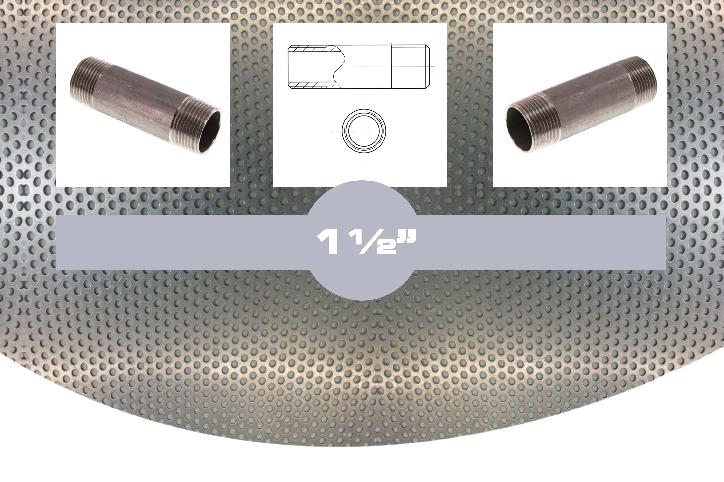 1 1/2"