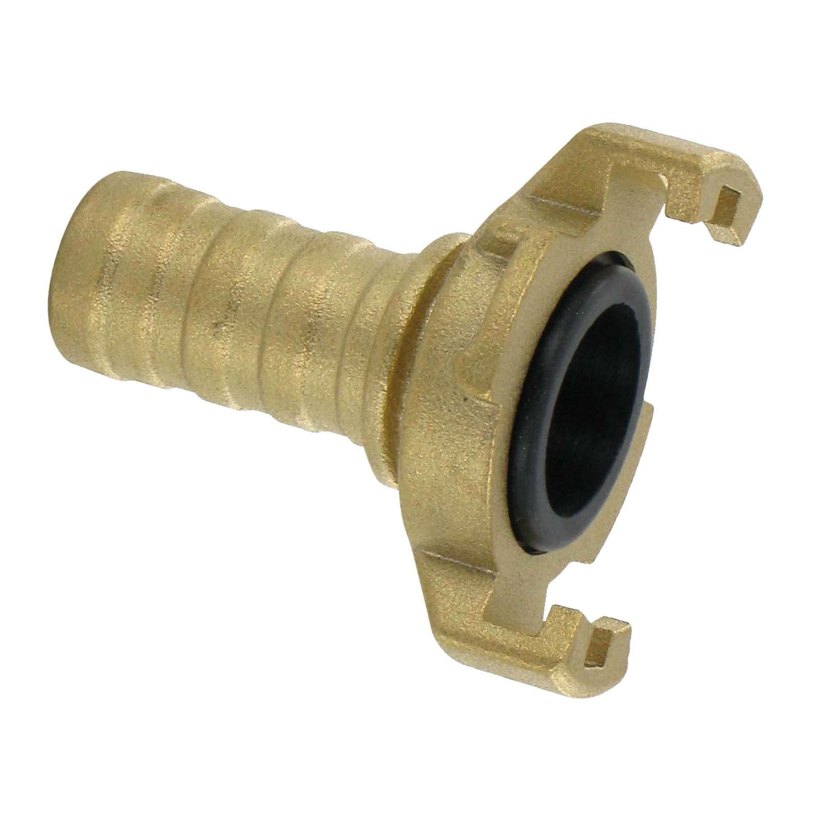 DN 13 - 16 Pressluft Klauen Kupplung Express Messing Abstand 41 mm Schlauch Stutzen Tülle 14 mm - PN 10 bar