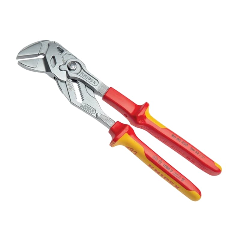 250 mm Zangen Schlüssel Tauchkunststoffgriffe SW 2,5-52 mm Knipex