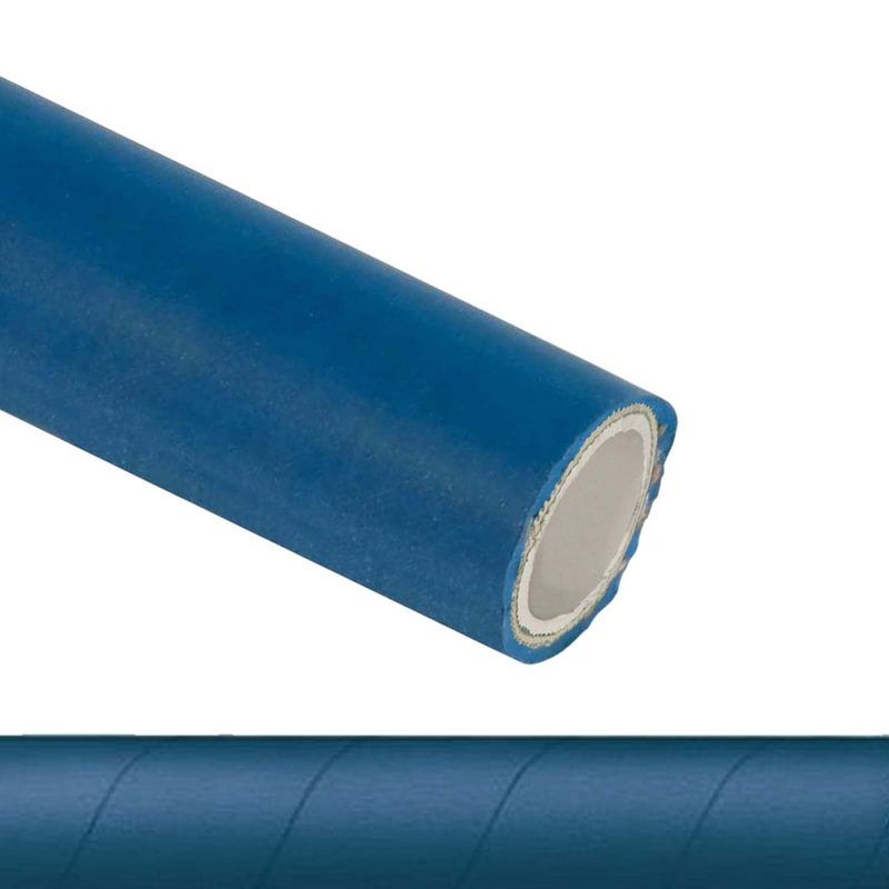 32 mm 1 1/4" Molkerei Lebensmittel Schlauch leicht BfR FDA NBR NVC blau weiß - PN 10 bar