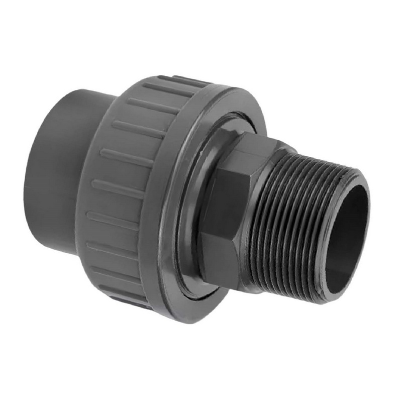110 mm VDL PVC Klebe Fitting Verschraubung Außengewinde AG 110 mm x 4" - PN 10 bar