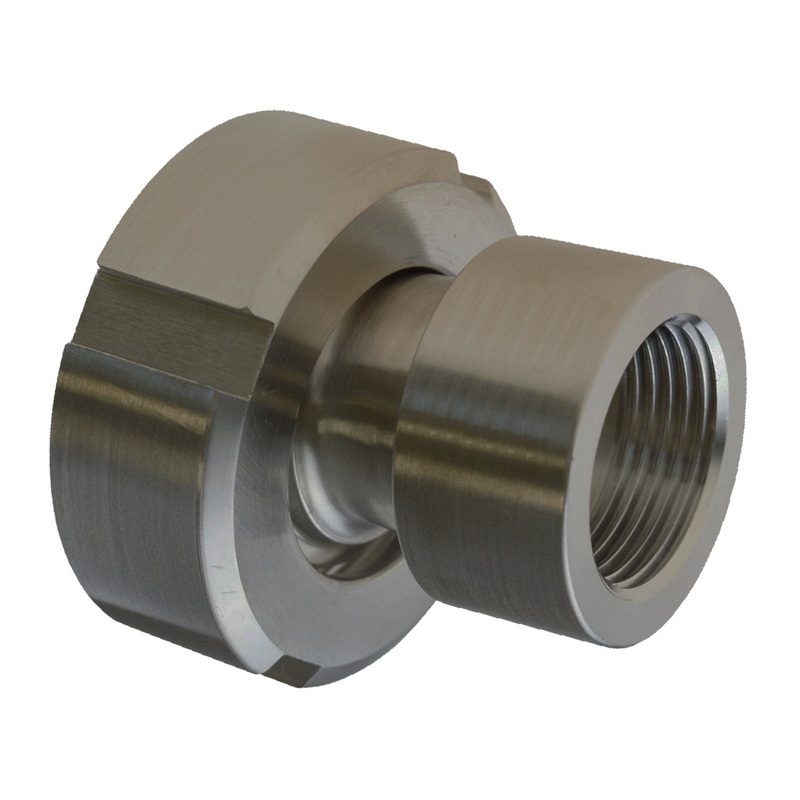 DN 40 Milchrohr Verschraubung DIN 11851 Mutterteil Kegel Stutzen Innengewinde AG 1 1/2" - PN 25 bar
