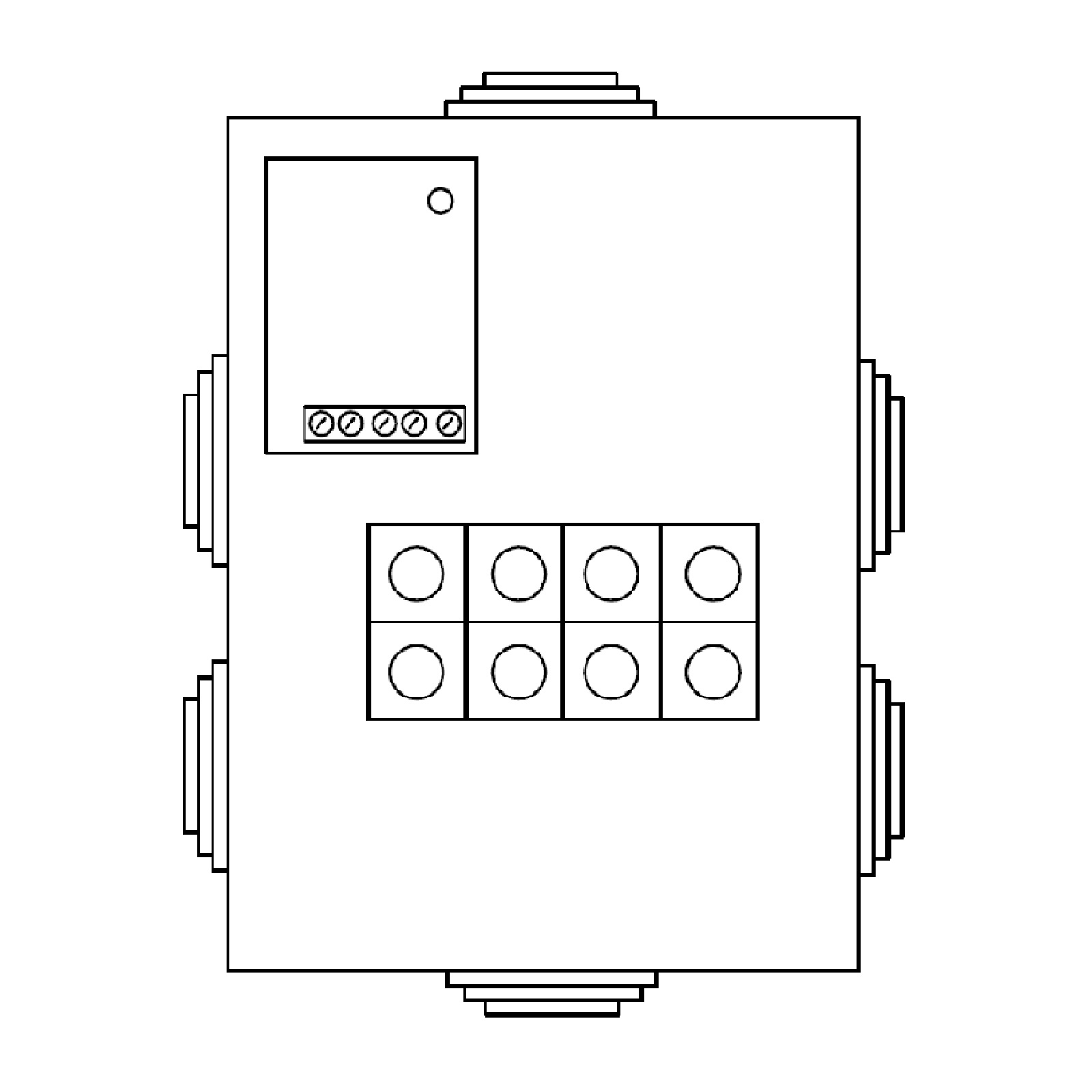 Fernbedienung LED / RGB für 12 VAC Unterwasser Pool Schwimmband Leuchten - 60 Watt - IP 65