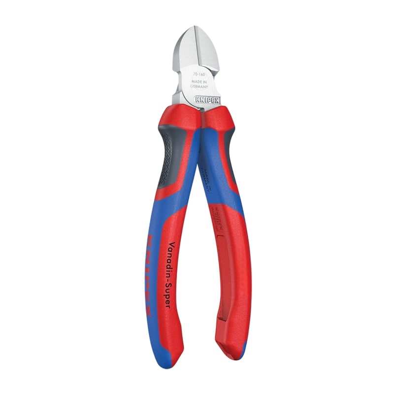 180 mm Seiten Schneider Zange verchromt 3K Griffe Knipex