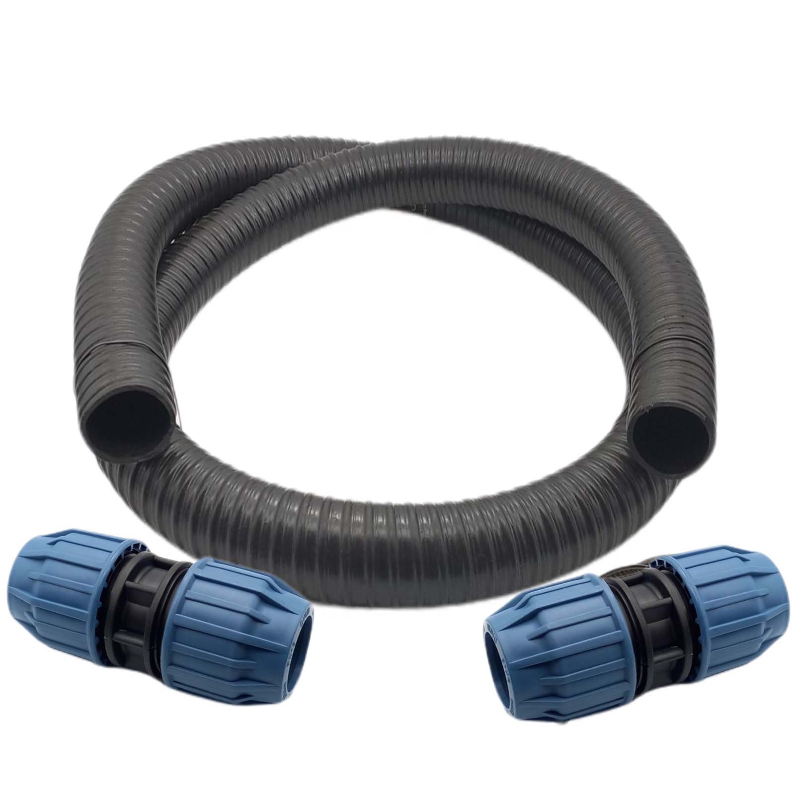 Schlauch Reparatur Set Teichschlauch Profi schwer PE Verlängerung 19 mm (3/4") - 3-teilig