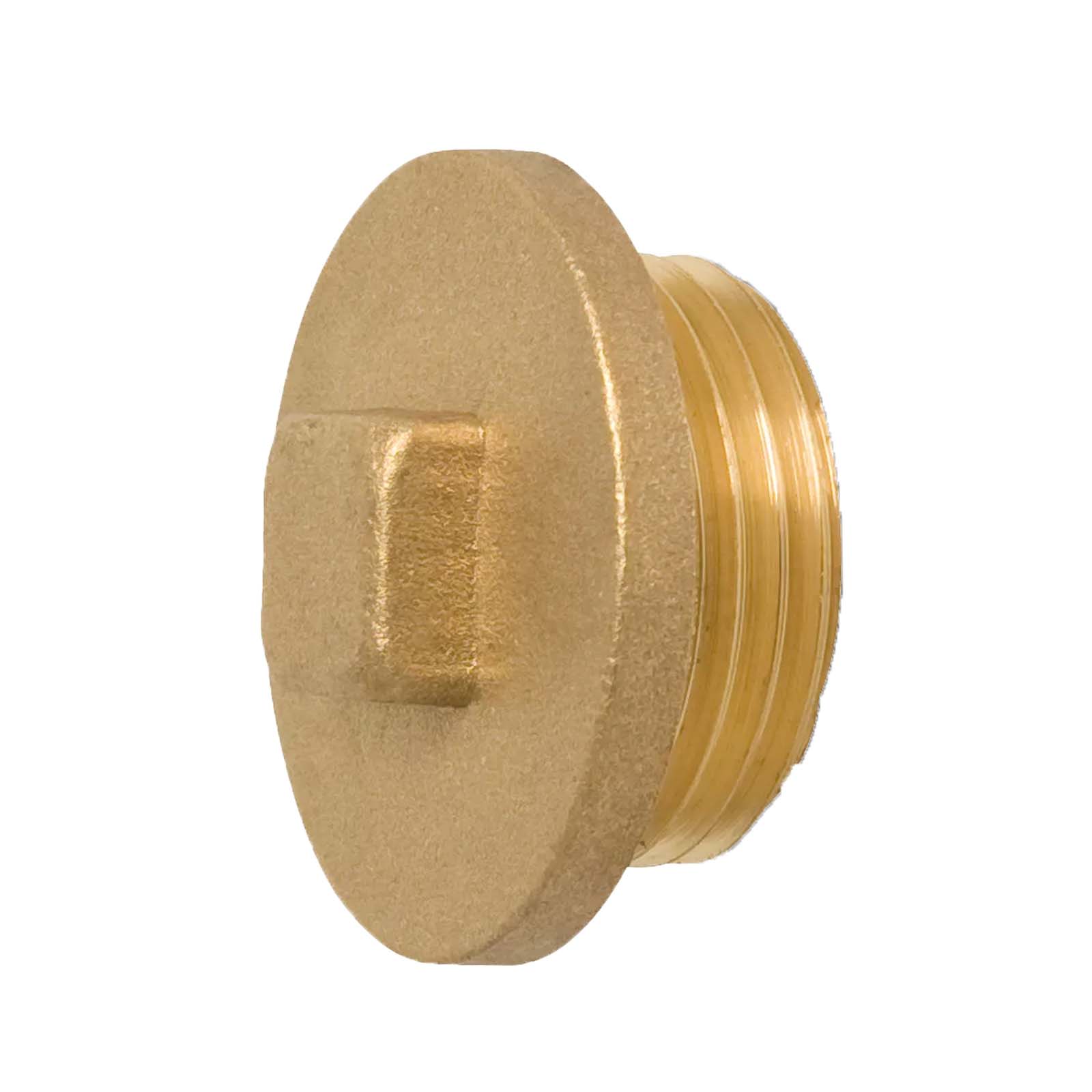 1 1/4" Stopfen Nr. 290 Außengewinde AG Messing Fittings PN 30 bar