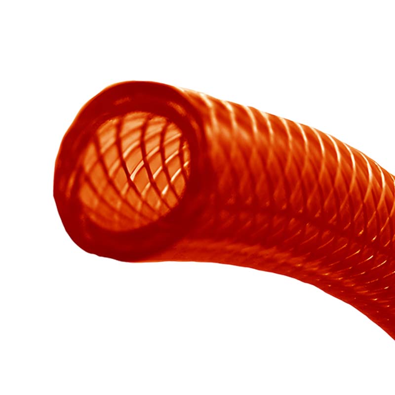 9 x 15 mm Gewebe Druckluft Universal Wasser Luft Kompressor Schlauch rot PN 22 bar
