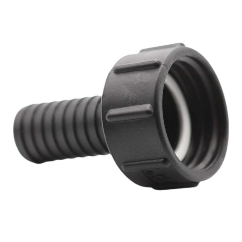 S60 x 6 IBC Adapter Tülle Stutzen 1 1/4" (32 mm) Container Fass Tank Zubehör PN 10 bar