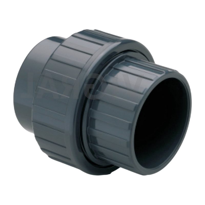 50 mm PVC Klebe Fitting Übergangsnippel Sechs-/Achtkant 50/63 mm x 2" Muffe Verbinder - PN 10 bar