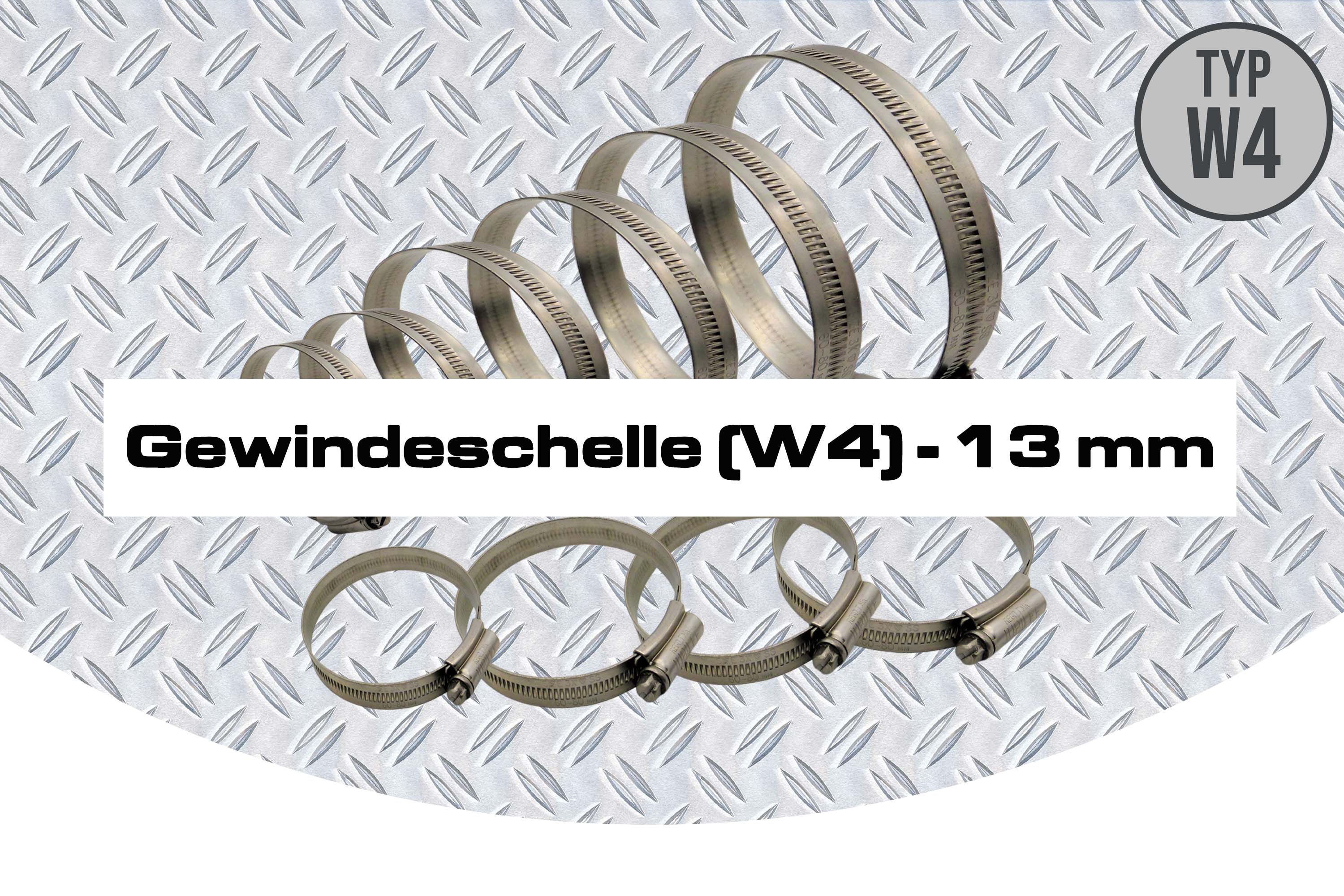 Gewindeschelle (W4) - 13mm [Jubilee]