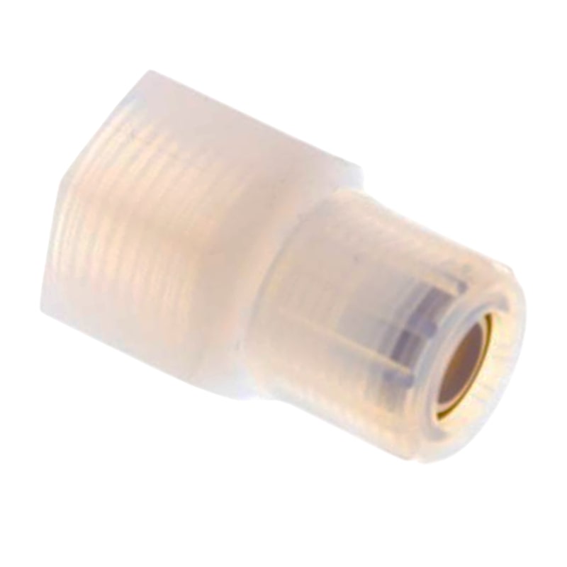 12 x 10 mm x 1/2" Kupplung Innengewinde PFA Verschraubung PA PP Schlauch FDA - PN 10 bar