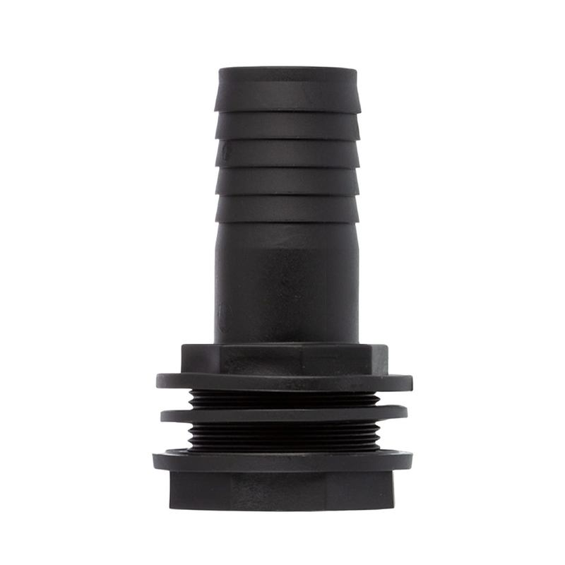 1 1/2" x 40 mm Tank Regentonne Durchführung Außengewinde x Schlauch Tülle - PN 6 bar