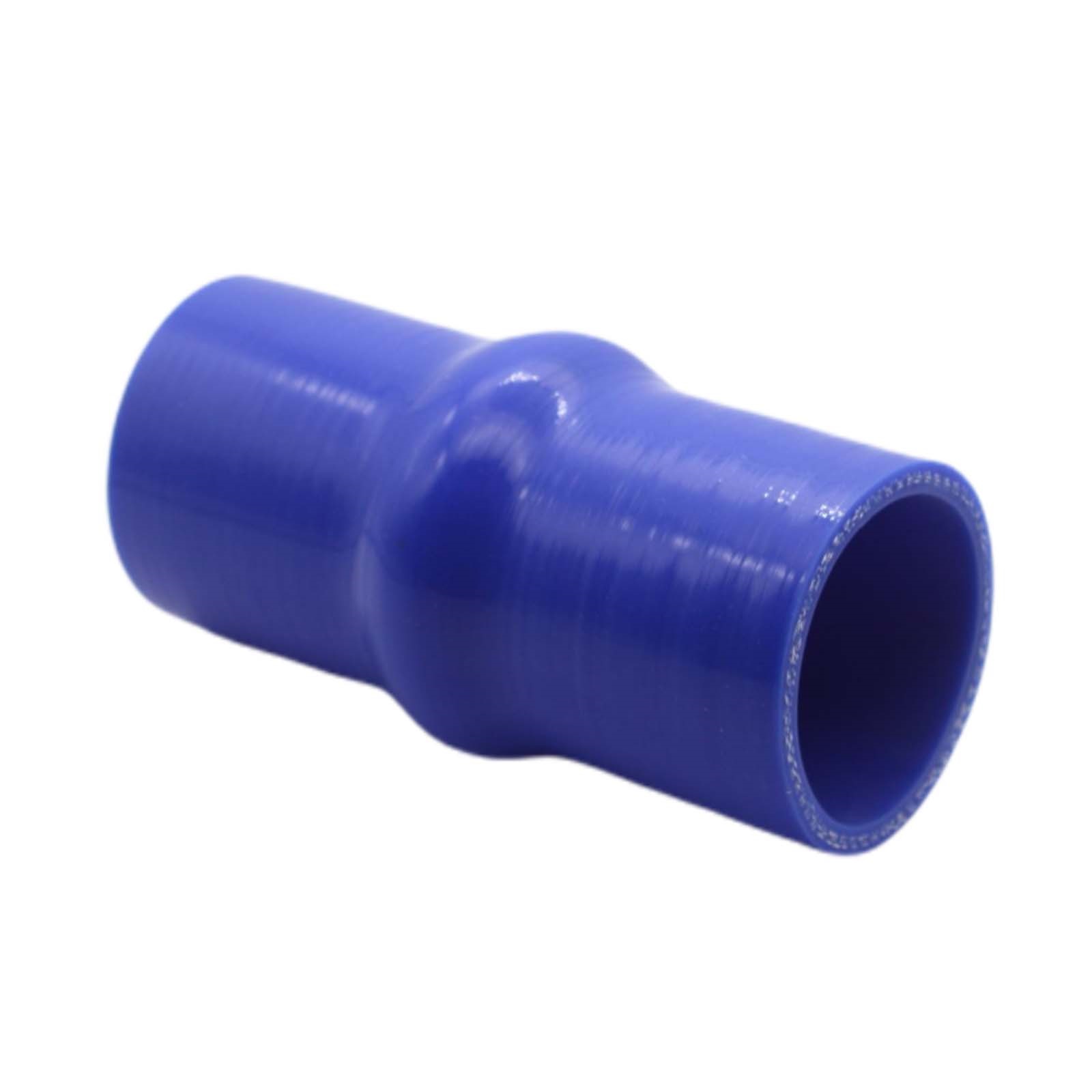 102 mm ID Kühlerschlauch Balg Wulst Verbinder Silikon LLK Ladeluft Kühlmittel Schlauch blau PN 2,5 bar - 200 mm