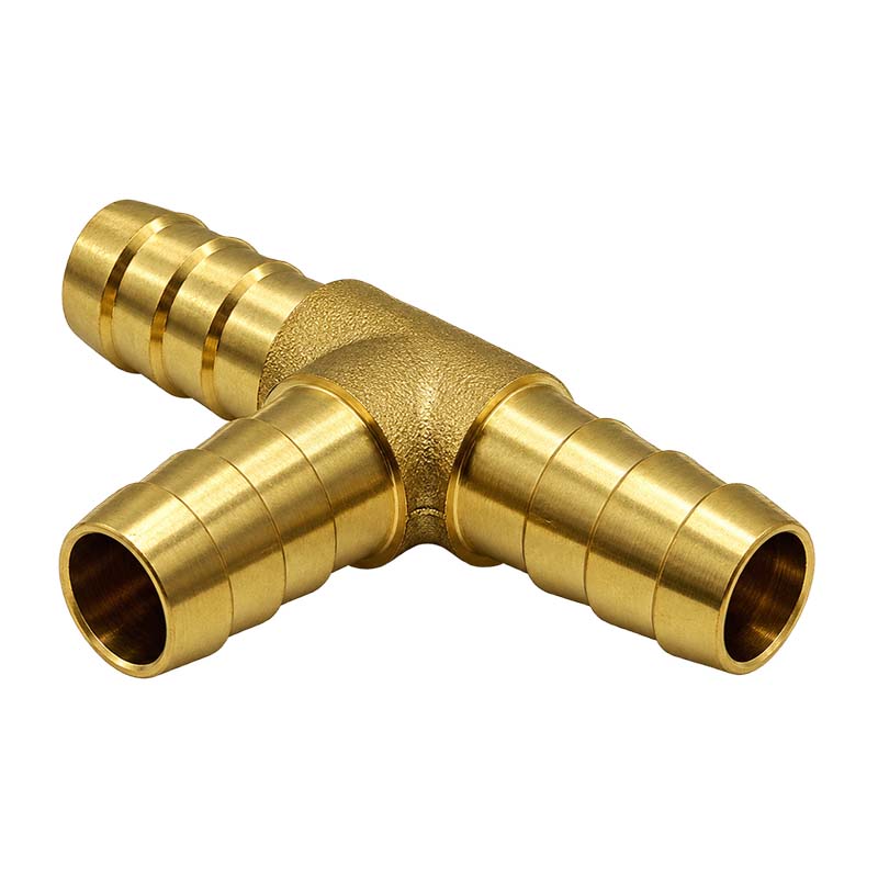 25 mm - 1 " Zoll T-Stück Schlauch Verbinder Verteiler Tülle Kupplung Reparatur Messing PN 10 bar