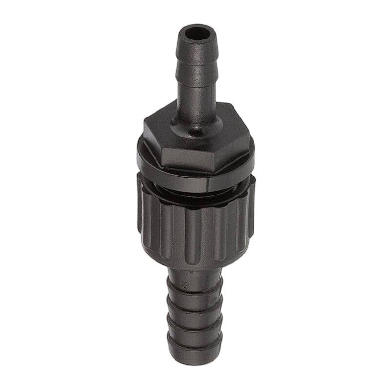 13 x 9 mm Schlauch Verschraubung reduziert 2-fach Stutzen Tülle Pool Teich Garten PP schwarz - PN 6 bar