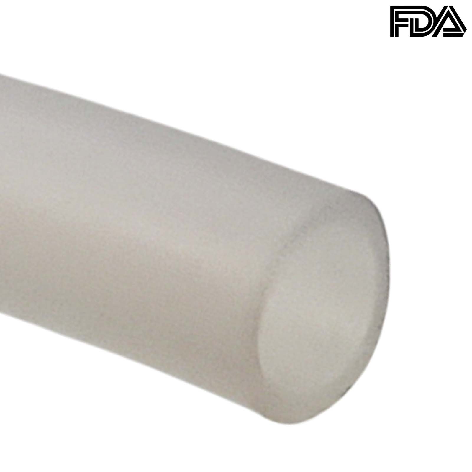 25 x 35 mm Silikon Silicon Industrie Schlauch transparent talkumiert Lebensmittel FDA - 25 m