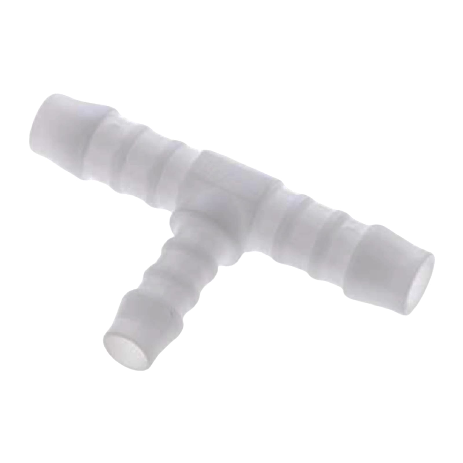 18 x 15 x 18 mm POM T-Stück Schlauch Verbinder Stutzen Tülle Kupplung Fitting weiss PN 10 bar