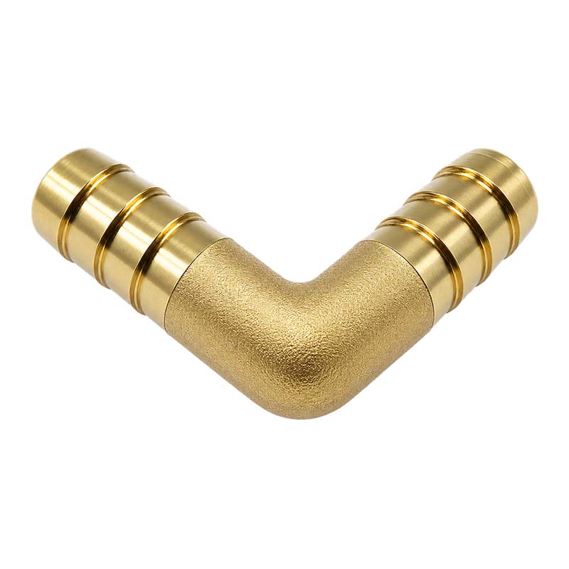 13 mm - 1/2" Zoll 90° Grad Winkel Schlauch Verbinder Verteiler Tülle Kupplung Reparatur Messing PN 10 bar