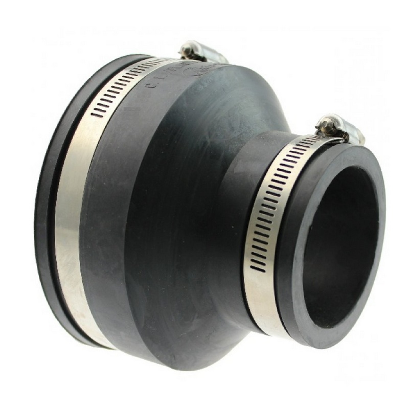 32 mm NBR Flex Fitting Reduziermuffe 32 x 20 mm Verbinder Reparatur (Klemmbereich 28-34 -> 16-22 mm)