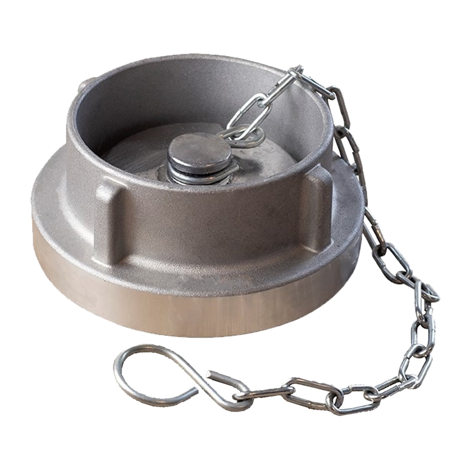 STORZ DN 65 KA 81 Blindkupplung mit Kette Saug Bau Feuerwehr Schlauch Aluminium - PN 16 bar