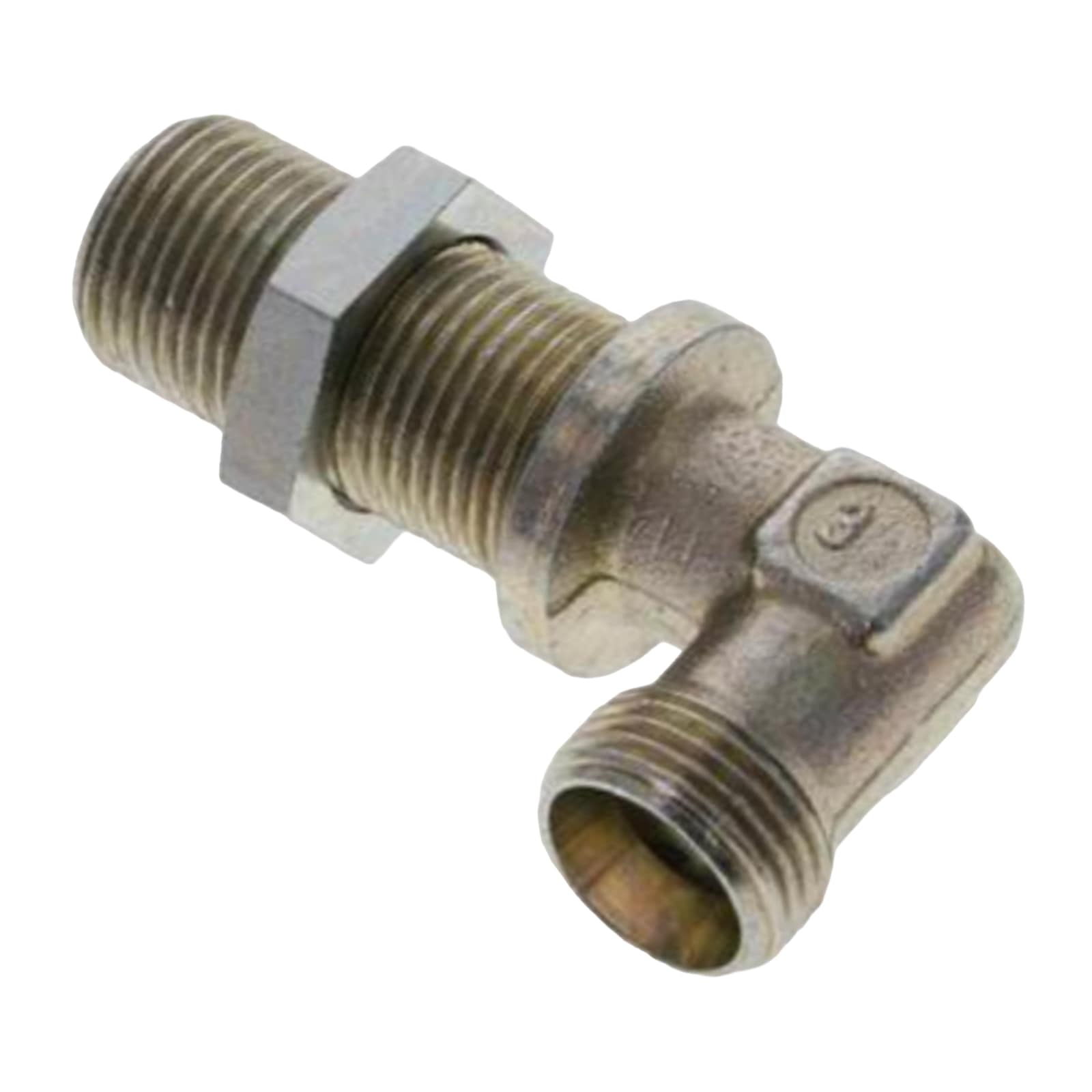12 L Schneidring Winkel 90° Schott Verschraubung (M 18 x1,5) AG ohne Mutter / Schneidring - PN 315 bar