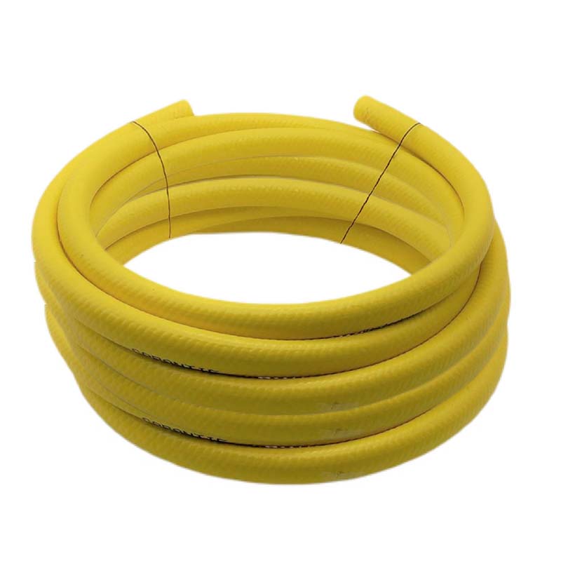 1/2" 13 mm Garten Wasser Bewässerung Universal Schlauch gelb 3 Lagen - PN 8 bar - 50 m
