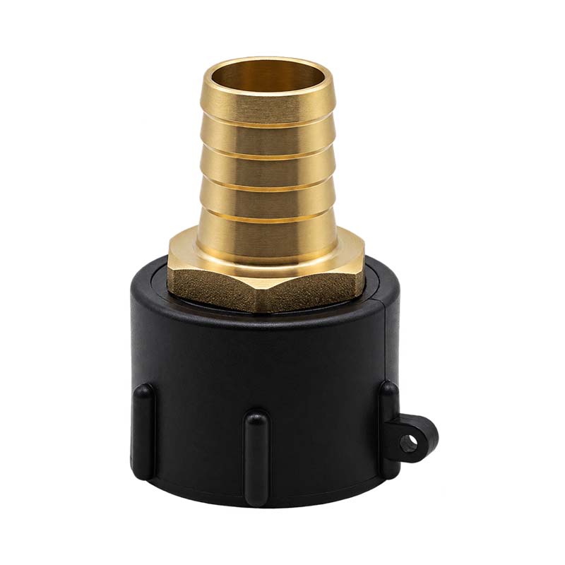 S60 x 6 IBC Adapter auf MS-Tülle 2" Zoll 50 mm Container Tank Zubehör