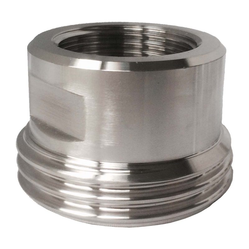 DN 32 Milchrohr Verschraubung DIN 11851 VT Vaterteil Außengewinde RD Innengewinde 1 1/4" - PN 25 bar