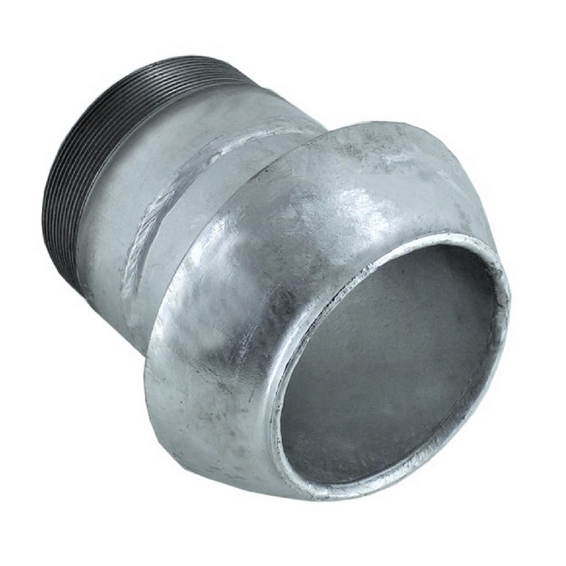DN 159 Kardan Perrot Kupplung V-Teil mit Außengewinde 6" Zoll Gülle Schlamm Schlauch