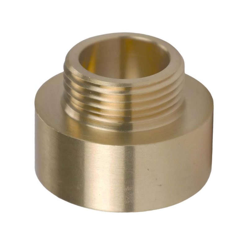 1 1/4" x 1" Muffen Nippel Nr. 246 Innen x Außengewinde IG x AG Messing Fittings PN 30 bar