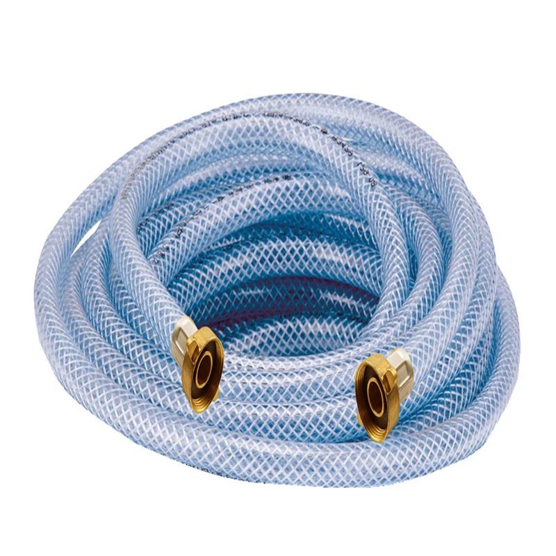 7,5 m Heizungs Füll Wasser Heizkörper Radiator Sanitär Schlauch transparent 3/4" Anschluss - PN 8 bar