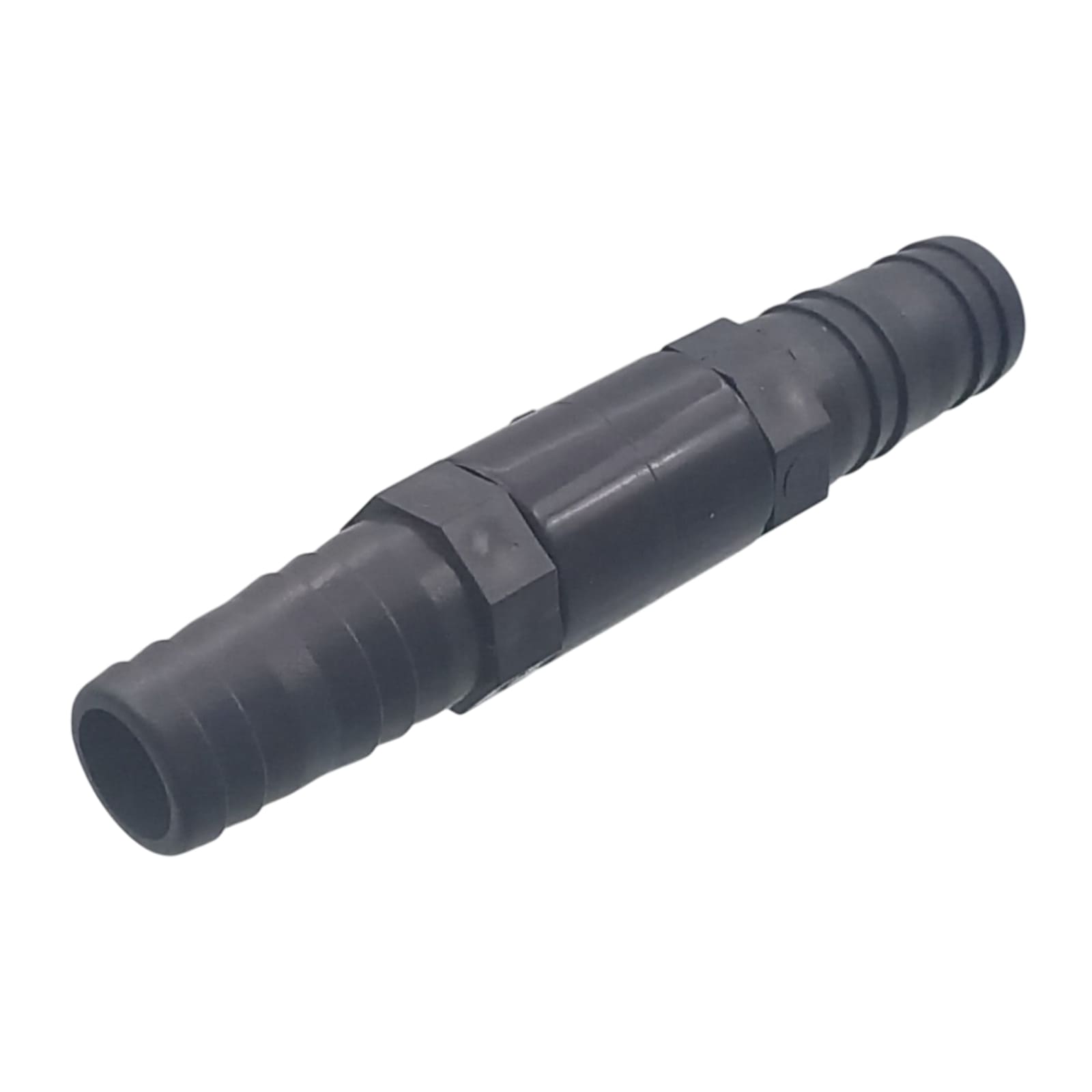 25 mm PVC PROFI Gerade Schlauch Verbinder Stutzen Tülle Pool Teich Garten - PN 10 bar - Montage-Set