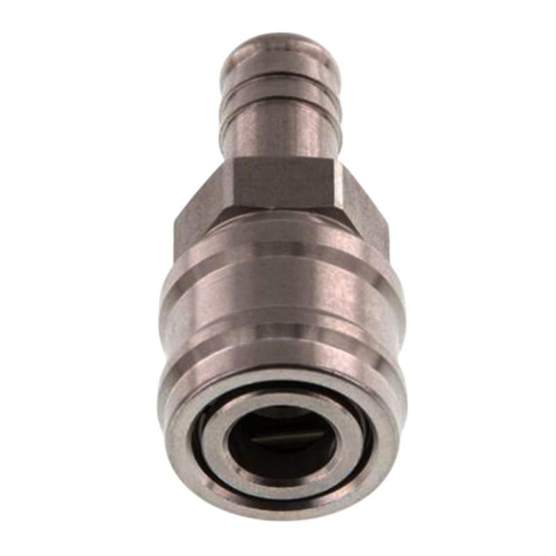 6 mm Druckluft Kupplung Dose Schnell Edelstahl NW 7,2 Tülle LW - PN 35 bar