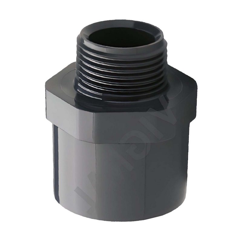 110 mm VDL PVC Klebe Fitting Übergangsnippel Achtkant 110/125 mm x 3" - PN 16 bar