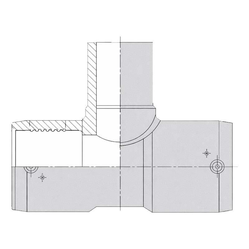 110 mm PE 100 Elektro Schweiß Fitting T-Stück 90° 2-fach Muffe x Stutzen SDR 11 DVGW 24 VAC schwarz