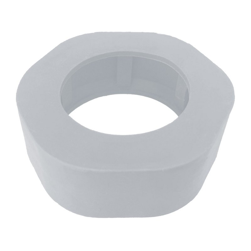 DN 80 SMS Kupplung 1145 Prallschutz Überwurfmutter ÜWM Gummi EPDM - weiss