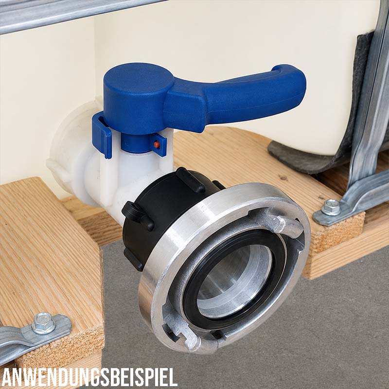 S60 x 6 IBC Adapter auf STORZ B DN75 KA89 Übergangsstück Pumpenanschluß Container Tank Zubehör