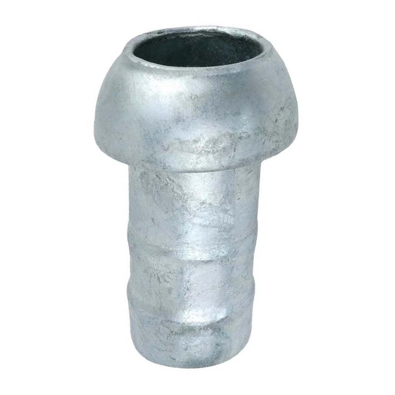 DN 70 Kardan Perrot Kupplung V-Teil mit Tülle Stutzen 70 mm Gülle Schlamm Schlauch
