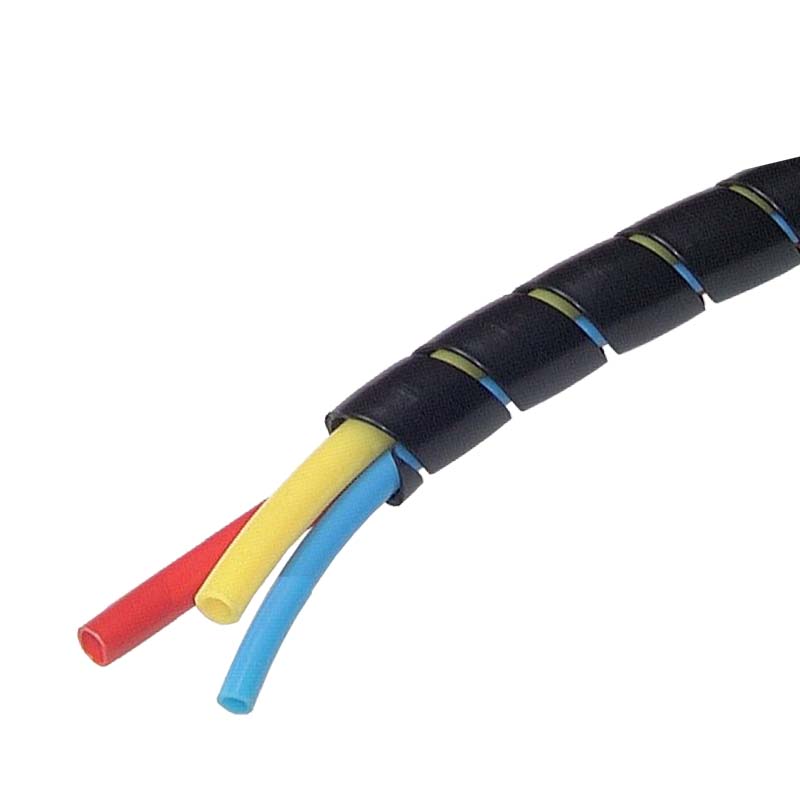 100 x 111 mm HD-PE Scheuer Schutz Bündel Schlauch extrudiert schwarz