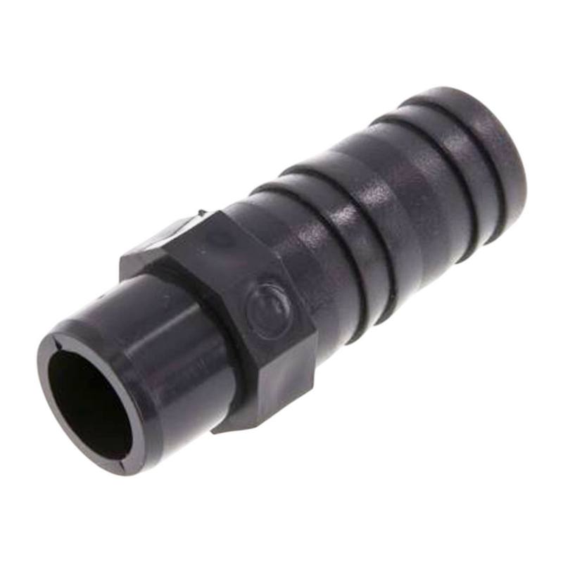 25 mm PVC Klebefitting Schlauch Klebe Tülle Stutzen Verbinder Pool Teich DN25 -> 25 mm - PN 10 bar